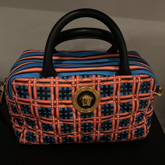 RARE 🔥Versace La Medusa MULTI COLOR Bag. BNWOB. - Picture 6 of 17
